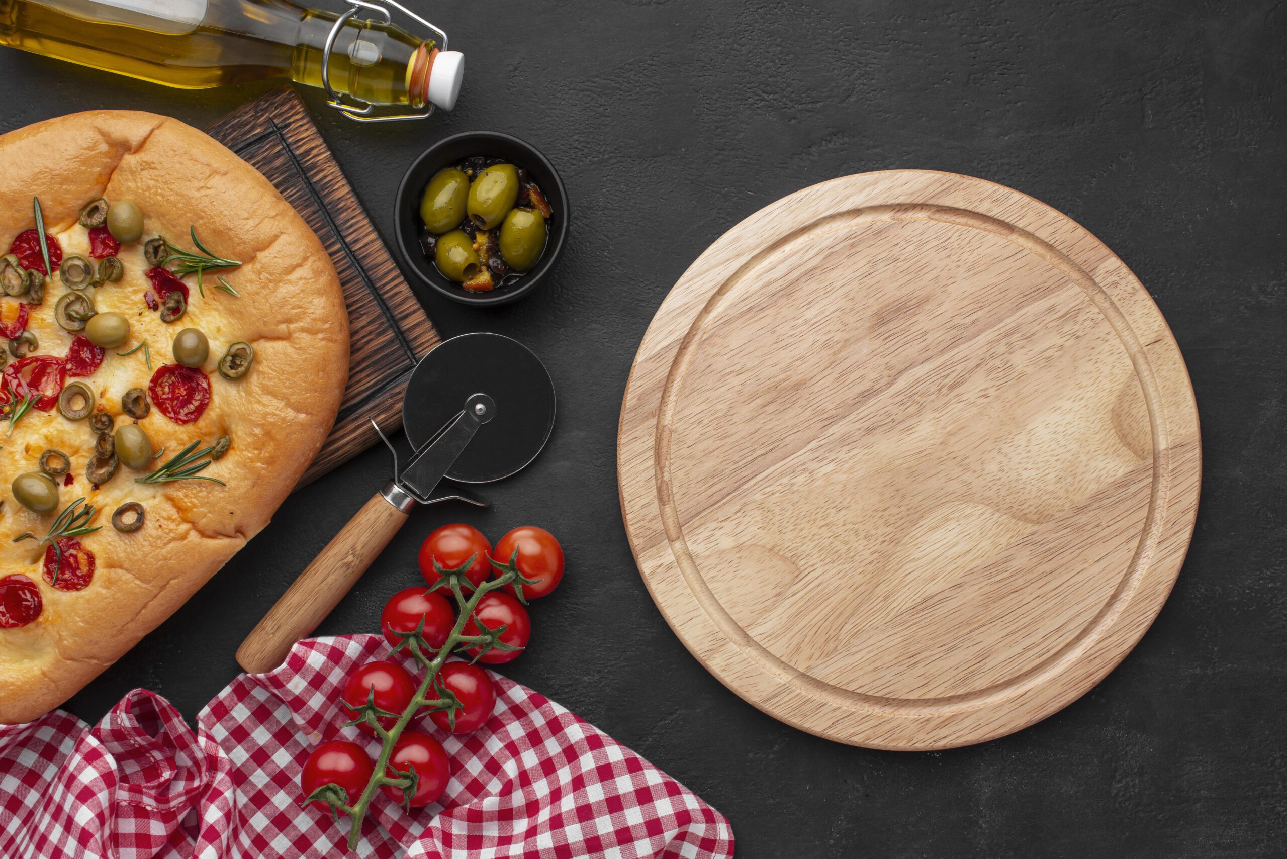 Deska do krojenia - jaką wybrać ? Delicious Food Assortment Flat Lay Scaled
