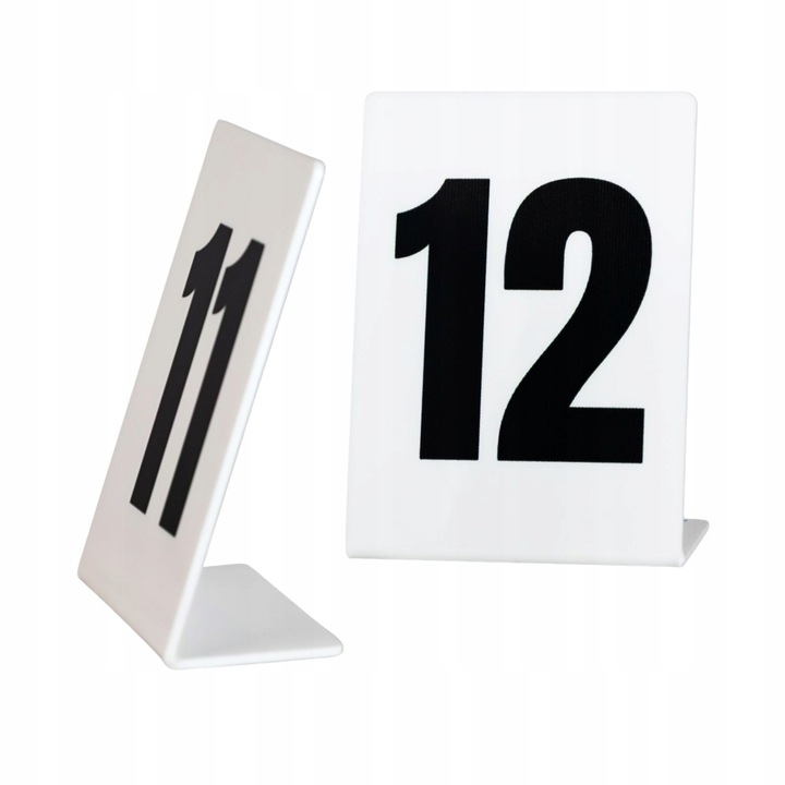 Numerki na stoliki do restauracji - obrazek 3