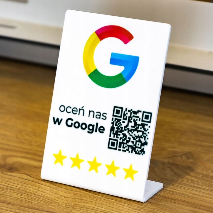 Tabliczka do wystawiania opinii Google - obrazek 2