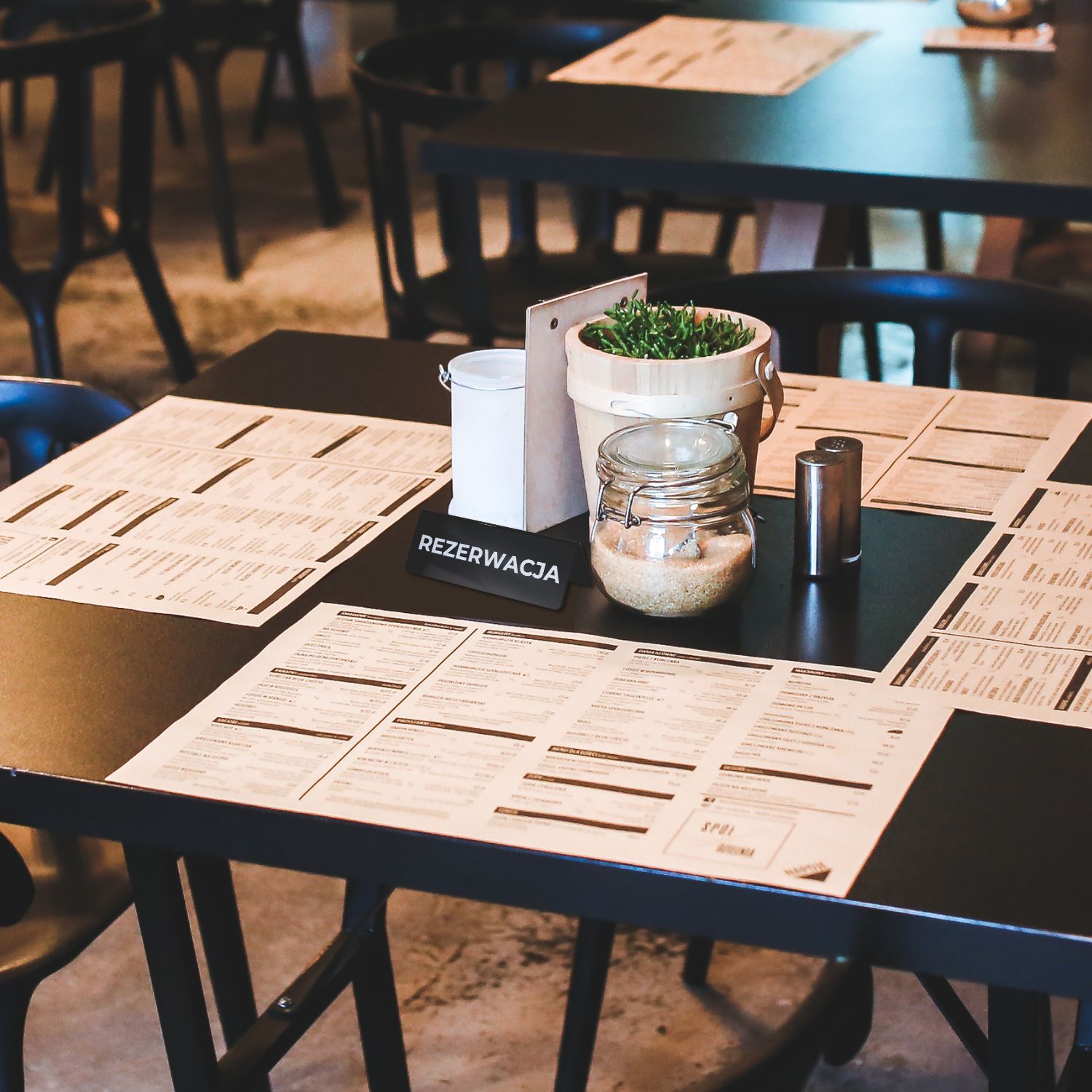 Tabliczka informacyjna REZERWACJA - obrazek 4