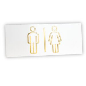 Tabliczka na drzwi - toaleta