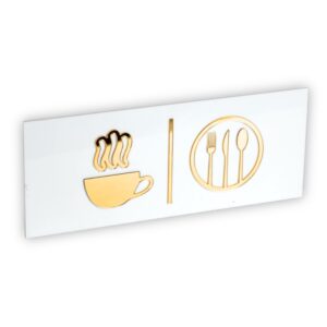 tabliczka na drzwi jadalnia pomieszczenie socjalne