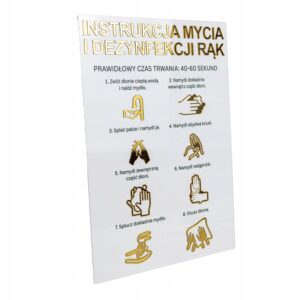 Instrukcja mycia rąk i dezynfekcji