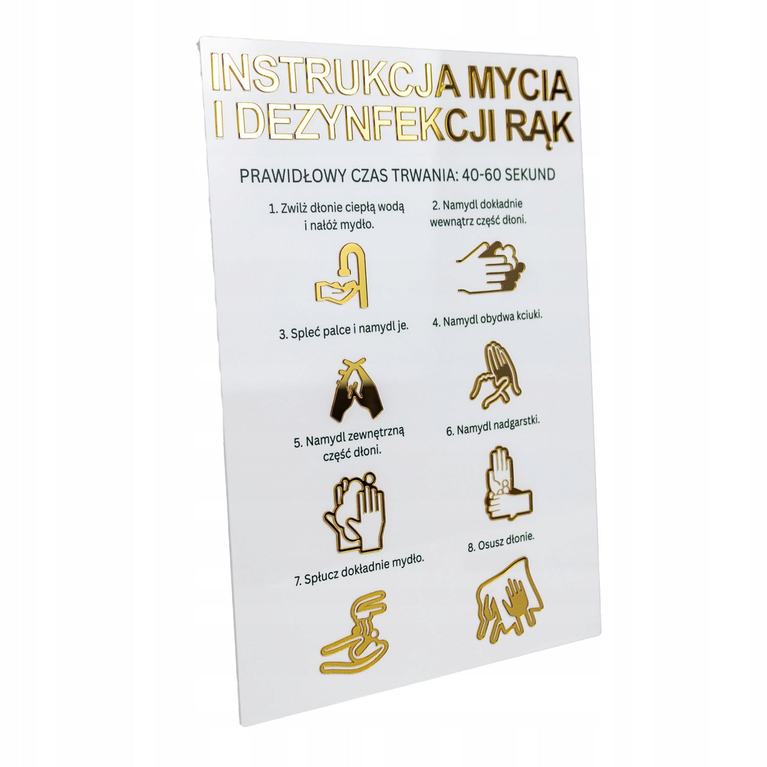 Instrukcja mycia rąk i dezynfekcji