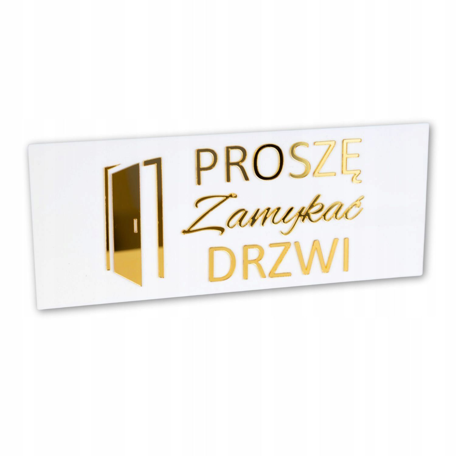 tabliczka prosze zamykac drzwi