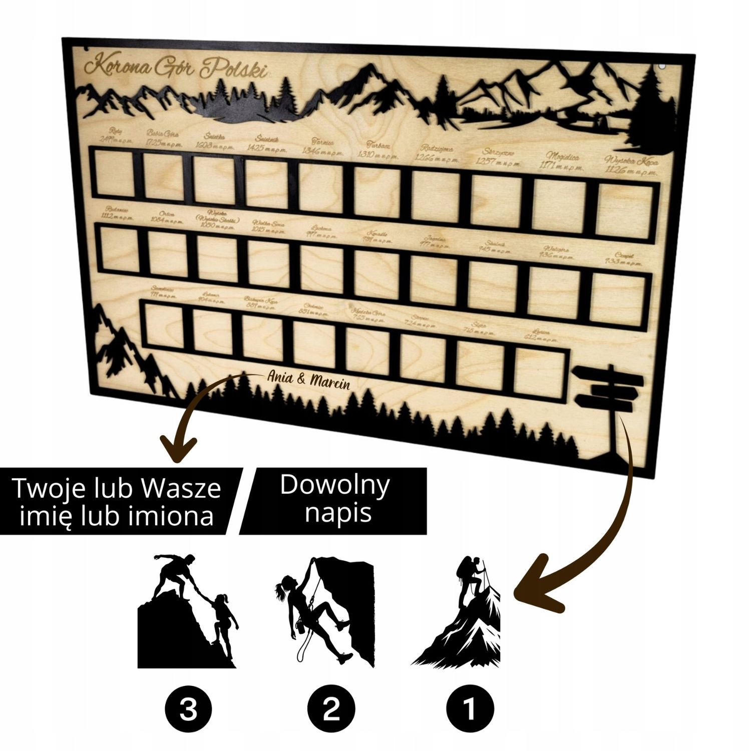 Tablica Korona Gór Polski - obrazek 6