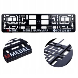 Ramki rejestracyjne z Twoim nadrukiem