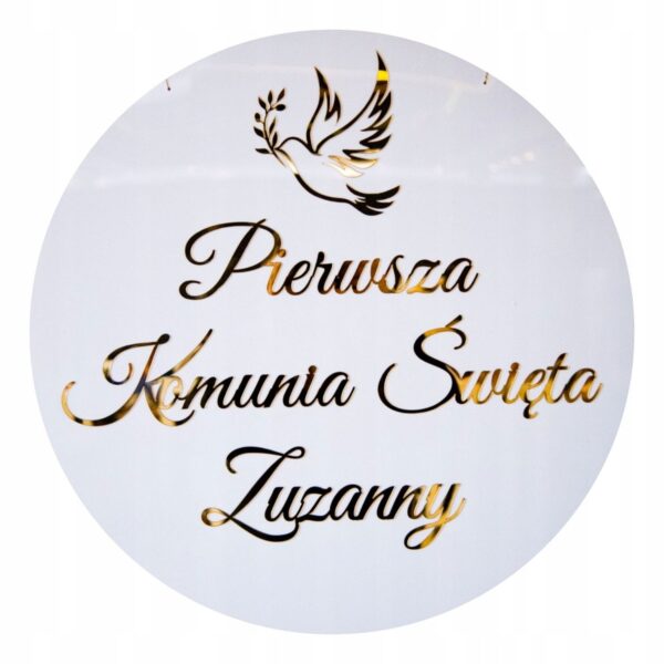 Koło na ściankę - Chrzest / Komunia / Urodziny