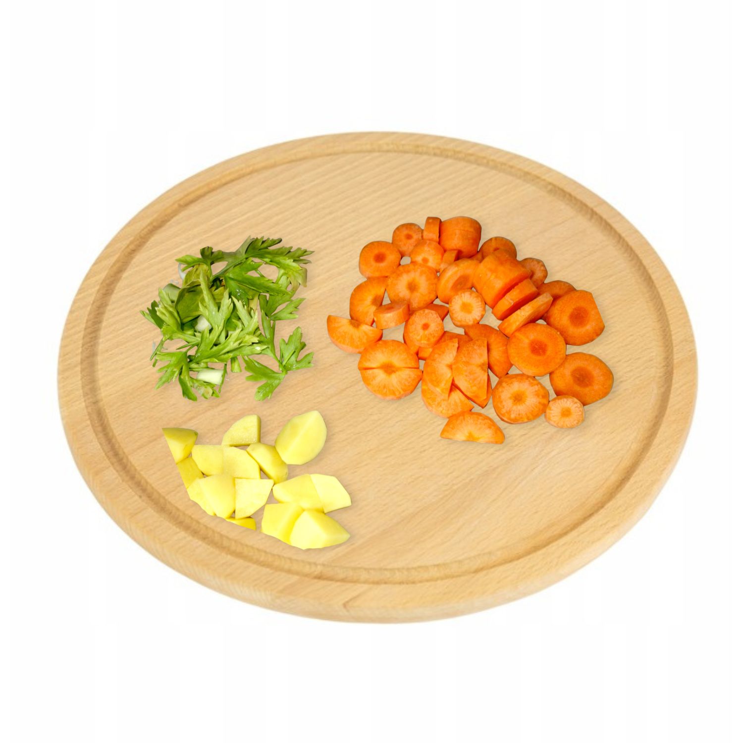 okrągła deska do krojenia