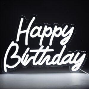 napis LED Happy Birthday