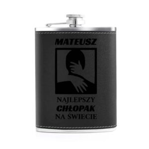 Piersiówka z grawerem 210ml