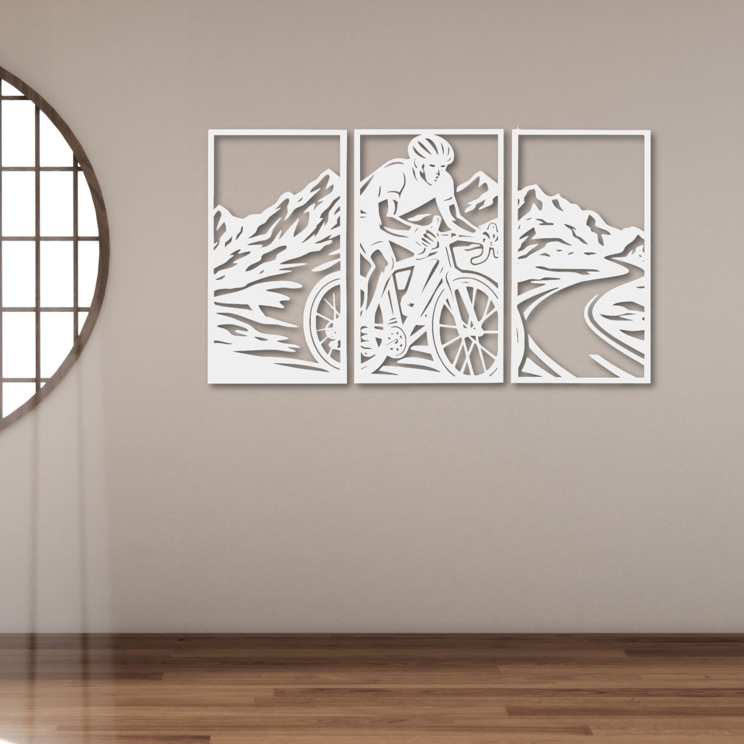 Obraz ażurowy na ścianę - KOLARZ - obrazek 4