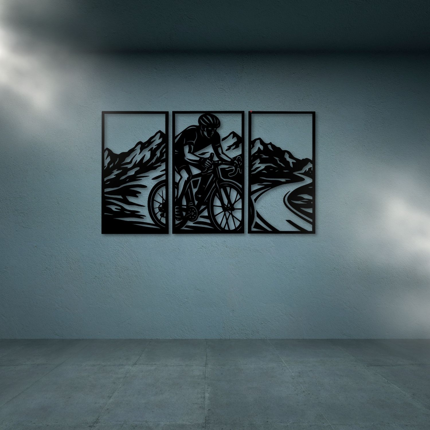 Obraz ażurowy na ścianę - KOLARZ - obrazek 3